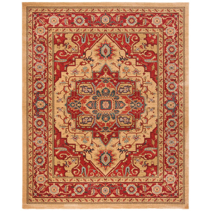 Tapis SAFAVIEH Mahal Beverley Traditional Grandeur Rouge/Naturel