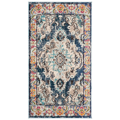 Tapis SAFAVIEH Monaco Océane Boho à médaillon vieilli