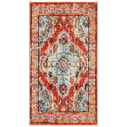 Tapis SAFAVIEH Monaco Océane Boho à médaillon vieilli