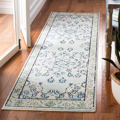 Tapis SAFAVIEH Monaco Océane Boho à médaillon vieilli