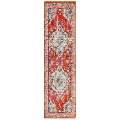 Tapis SAFAVIEH Monaco Océane Boho à médaillon vieilli