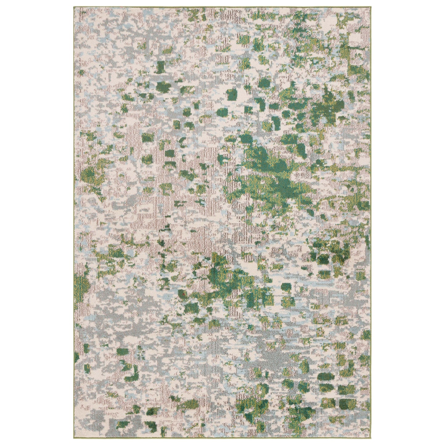 Tapis SAFAVIEH Monaco Panna Boho Abstrait Moderne Aquarelle