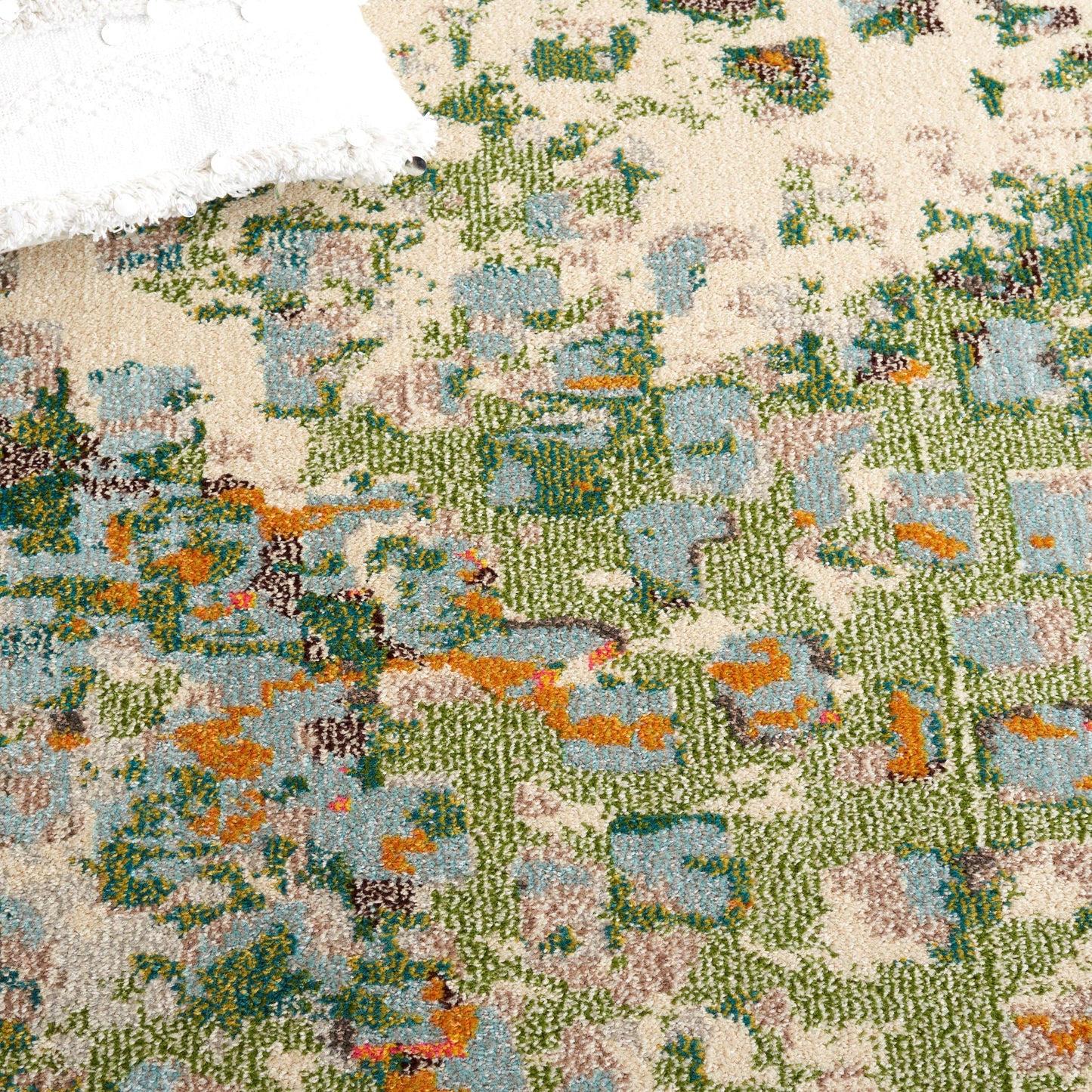 Tapis SAFAVIEH Monaco Panna Boho Abstrait Moderne Aquarelle