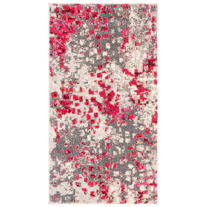 Tapis SAFAVIEH Monaco Panna Boho Abstrait Moderne Aquarelle