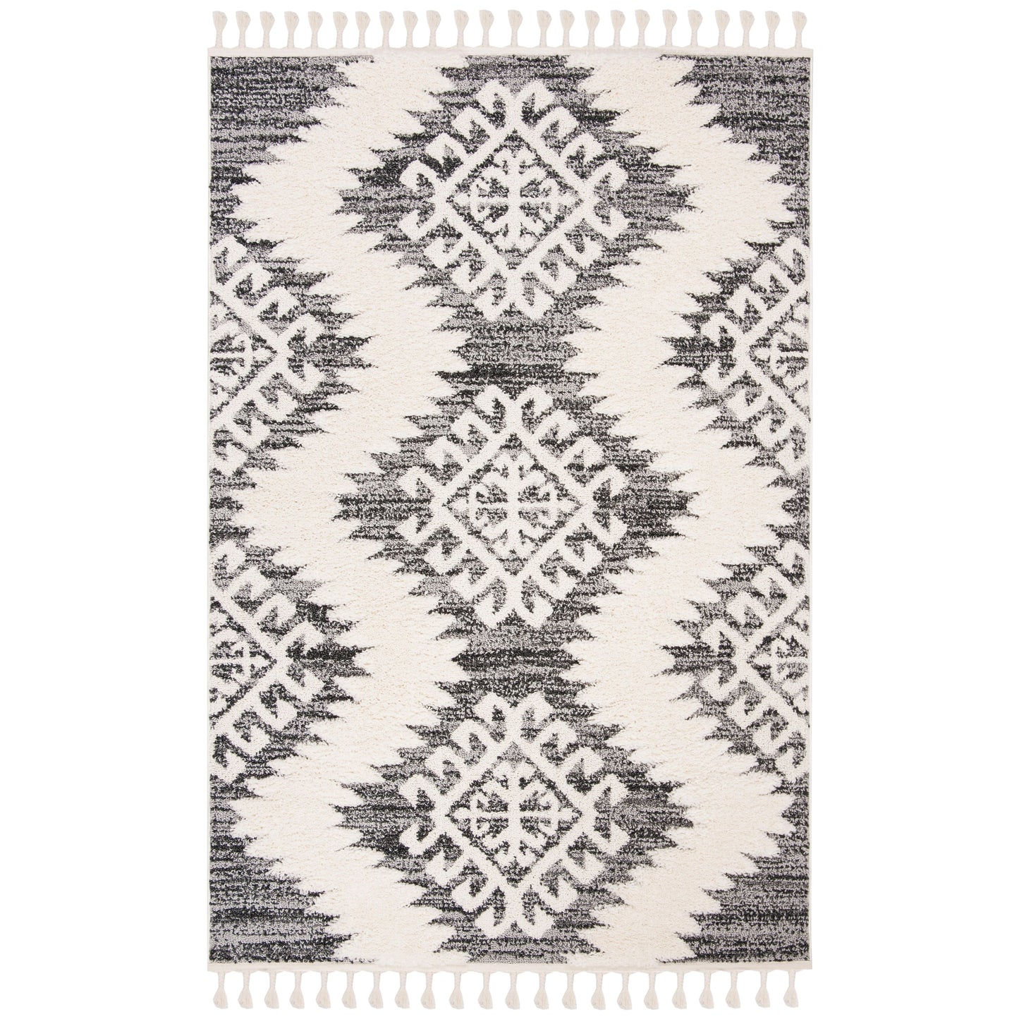 Safavieh Poignets marocains à franges, style bohème tribal, 5 cm d'épaisseur