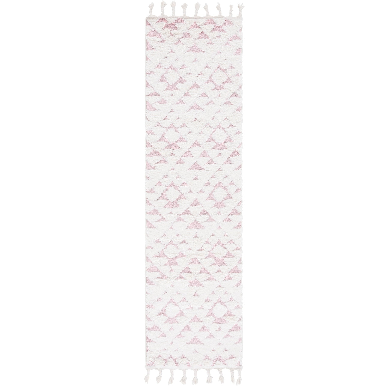 Tapis SAFAVIEH marocain à franges et poils longs Delores, épaisseur 5 cm