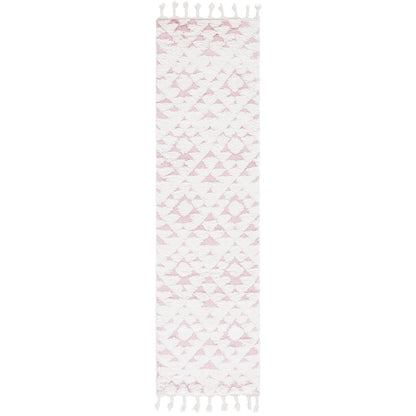 Tapis SAFAVIEH marocain à franges et poils longs Delores, épaisseur 5 cm