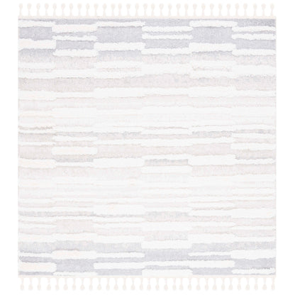 Tapis marocain à poils longs Eftimia de 5 cm d'épaisseur, à pampilles, SAFAVIEH