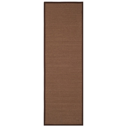 Tapis en sisal à bordure décontractée en fibre naturelle SAFAVIEH Alleen