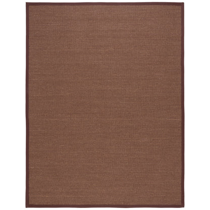 Tapis en sisal à bordure décontractée en fibre naturelle SAFAVIEH Alleen