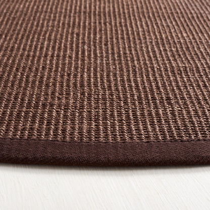 Tapis en sisal à bordure décontractée en fibre naturelle SAFAVIEH Alleen