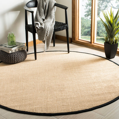 Tapis en sisal à bordure décontractée en fibre naturelle SAFAVIEH Alleen