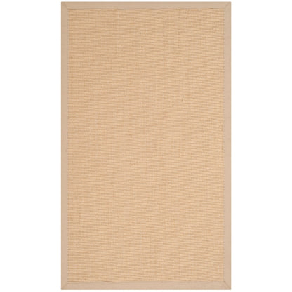 Tapis en sisal à bordure décontractée en fibre naturelle SAFAVIEH Alleen