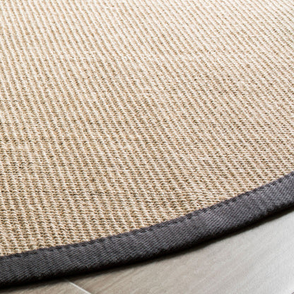 Tapis en sisal à bordure décontractée en fibre naturelle SAFAVIEH Alleen