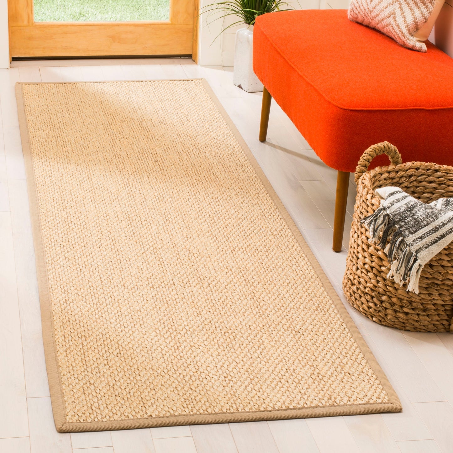 Tapis en sisal Anabel en fibres naturelles SAFAVIEH