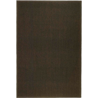 Tapis à bordure en sisal Elmyra en fibre naturelle SAFAVIEH