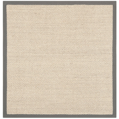 Tapis à bordure en sisal Elmyra en fibre naturelle SAFAVIEH