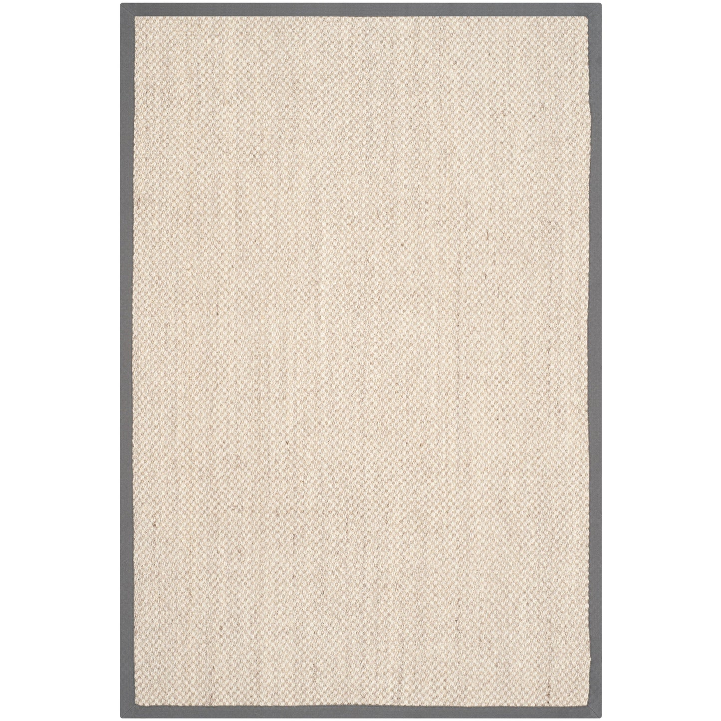 Tapis à bordure en sisal Elmyra en fibre naturelle SAFAVIEH