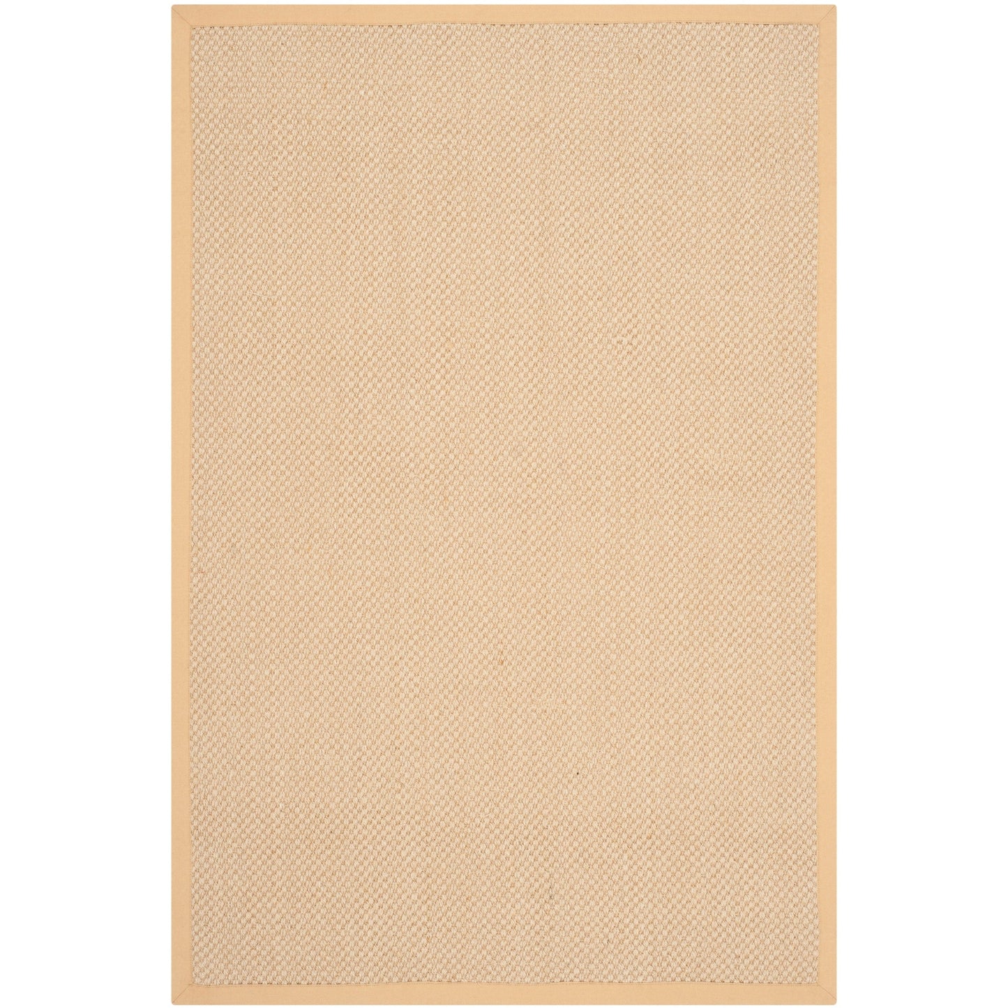 Tapis à bordure en sisal Elmyra en fibre naturelle SAFAVIEH