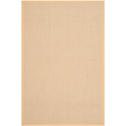 Tapis à bordure en sisal Elmyra en fibre naturelle SAFAVIEH