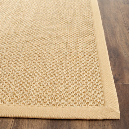 Tapis à bordure en sisal Elmyra en fibre naturelle SAFAVIEH