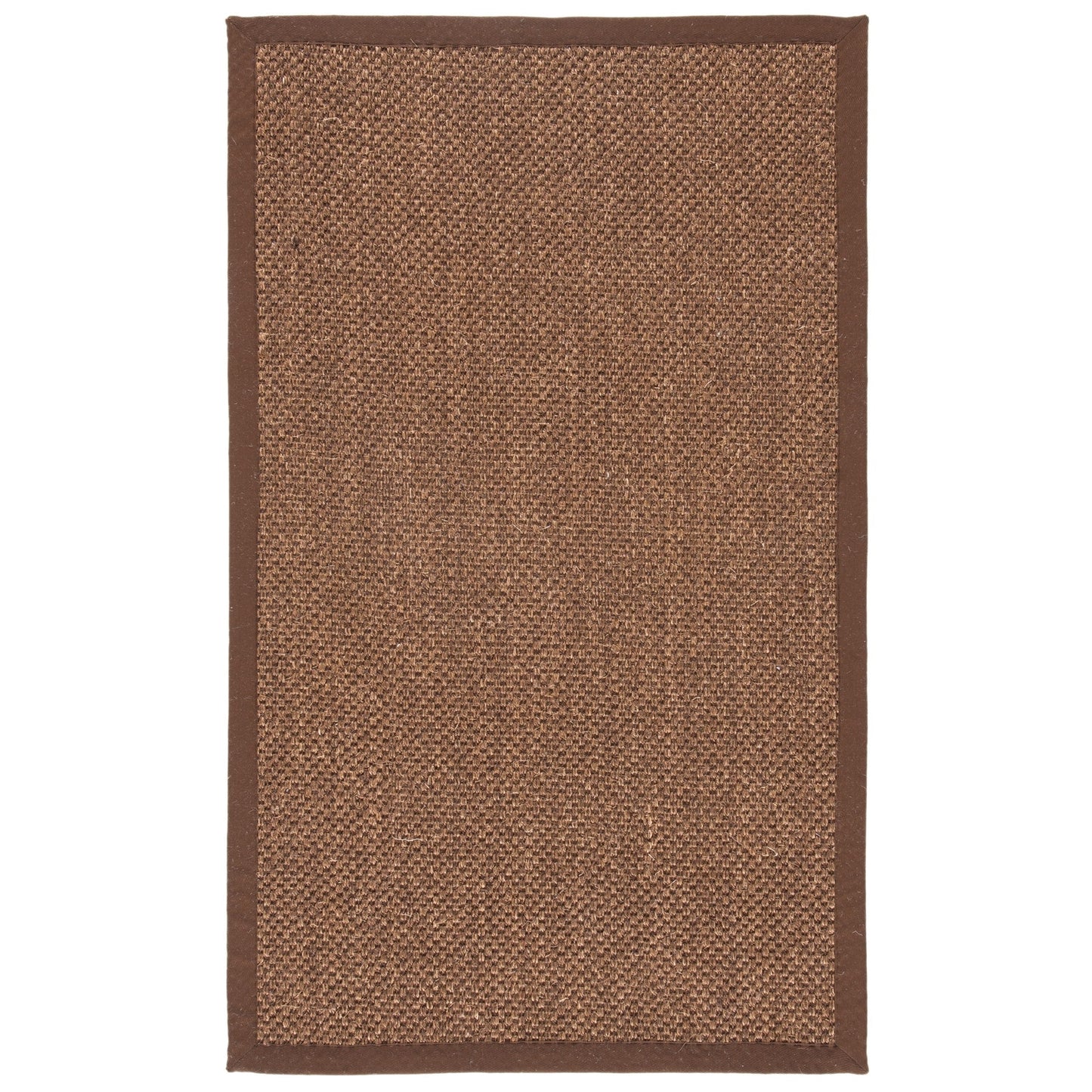 Tapis à bordure en sisal Elmyra en fibre naturelle SAFAVIEH