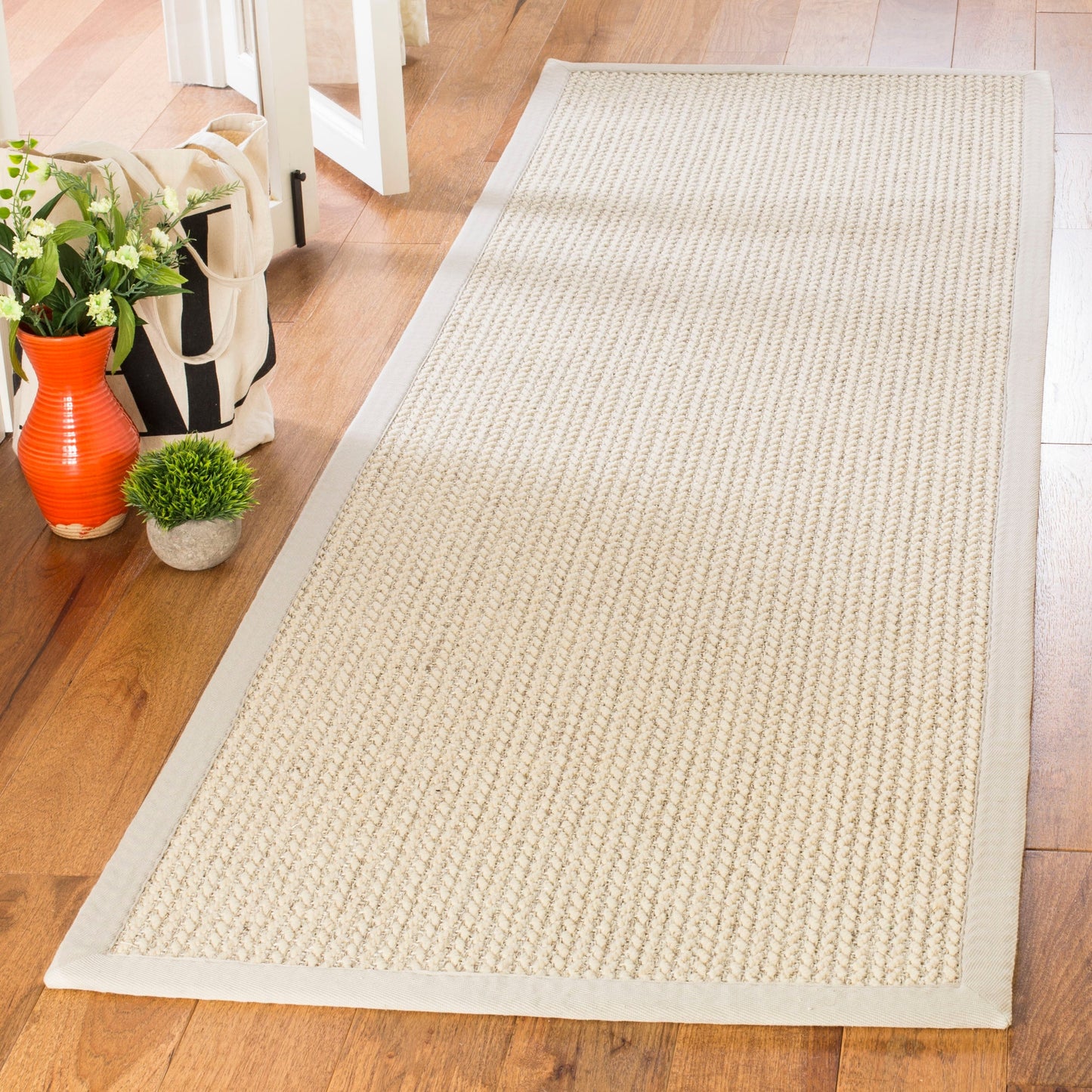Tapis SAFAVIEH en fibre naturelle Evia sisal et laine