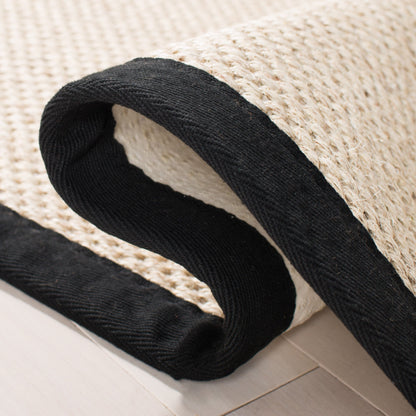 Tapis en sisal Lorine à bordure décontractée en fibres naturelles SAFAVIEH