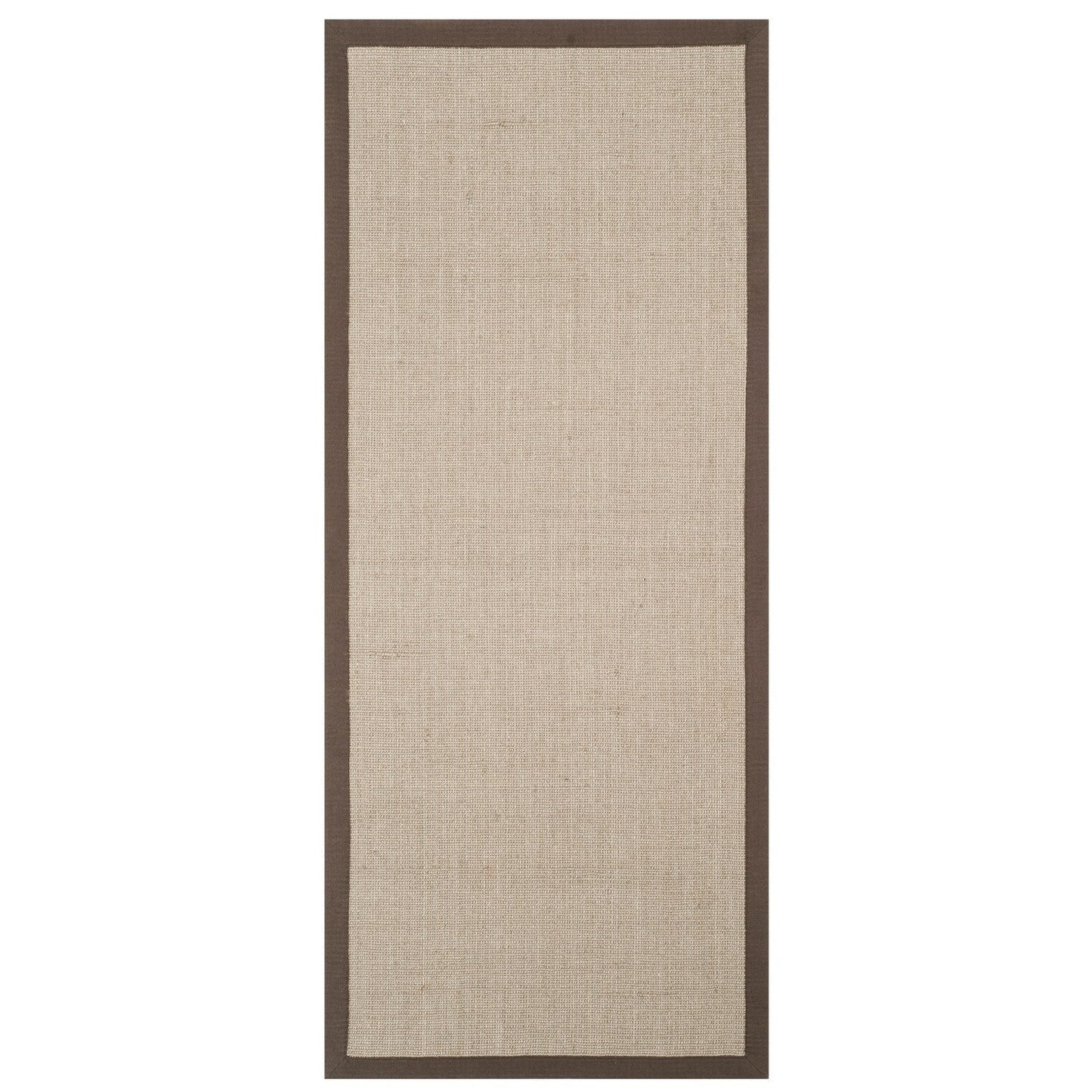 Tapis en sisal à bordure Madelyn en fibres naturelles SAFAVIEH