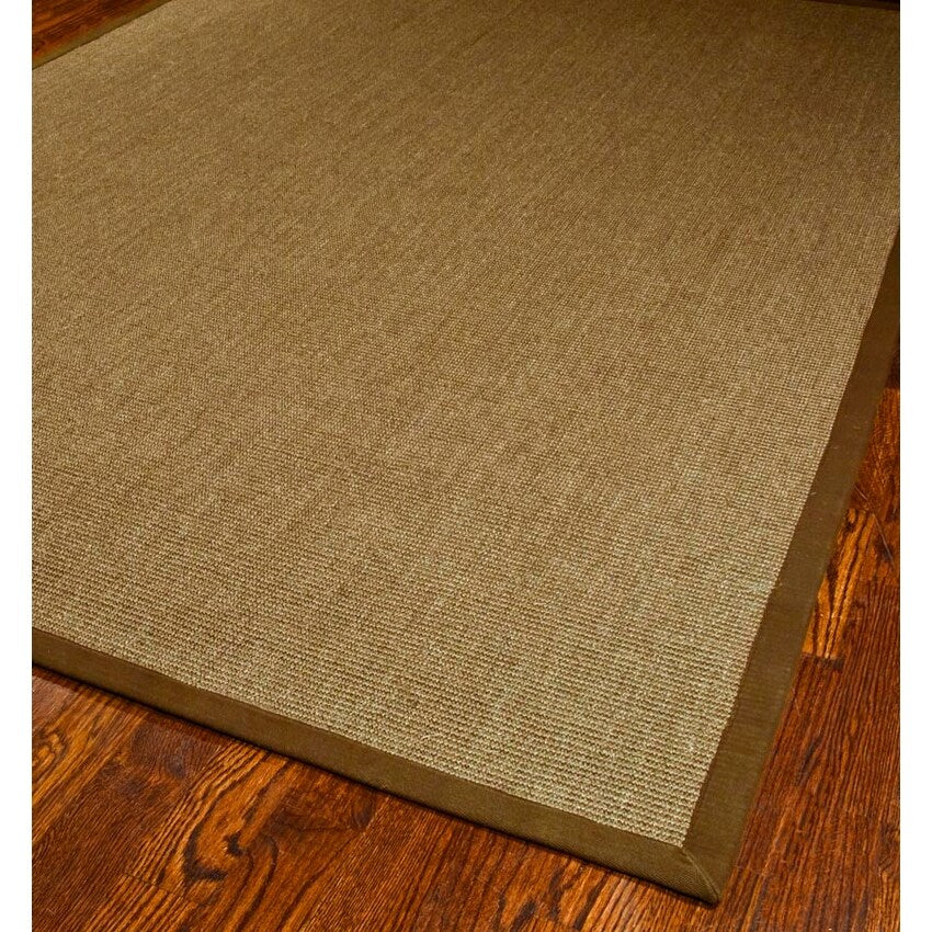 Tapis en sisal à bordure Madelyn en fibres naturelles SAFAVIEH