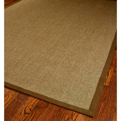 Tapis en sisal à bordure Madelyn en fibres naturelles SAFAVIEH
