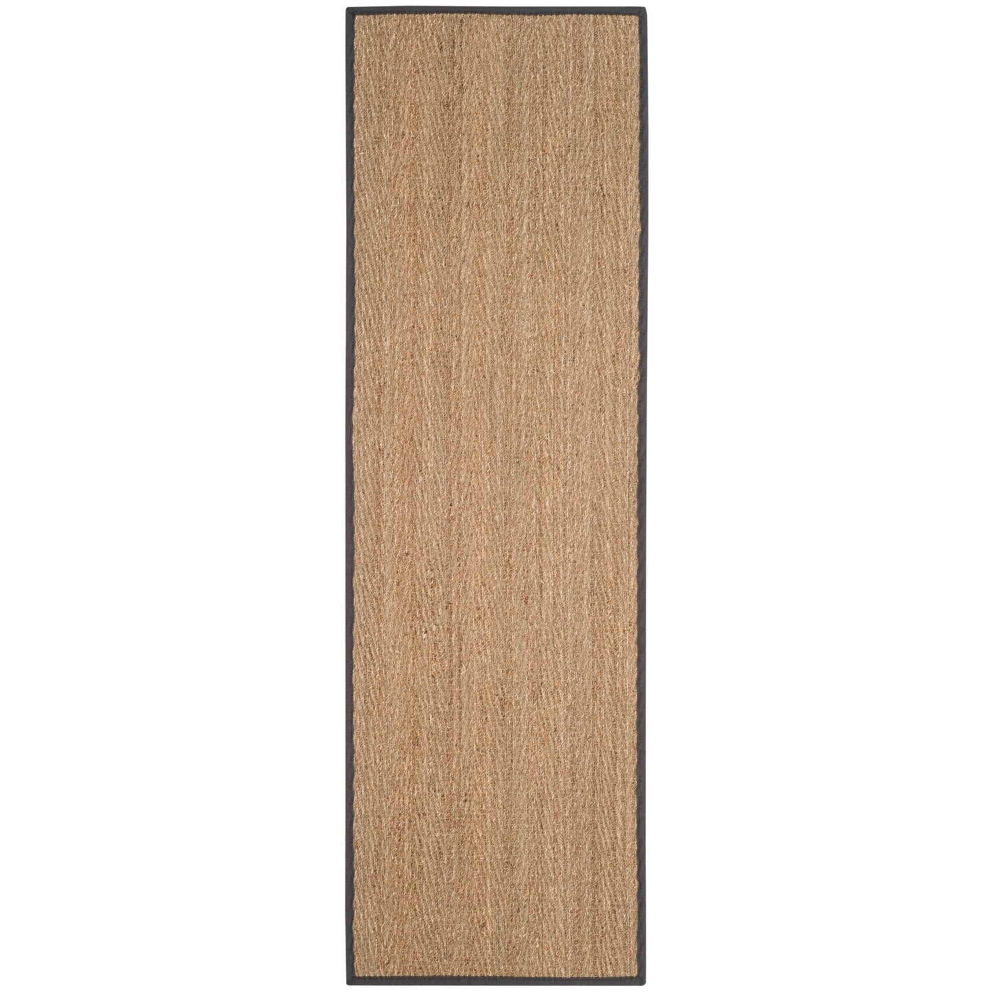 Tapis Trilby en fibres naturelles SAFAVIEH à chevrons en jonc de mer