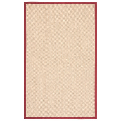 Tapis en sisal SAFAVIEH Venus en fibre naturelle, bordure décontractée