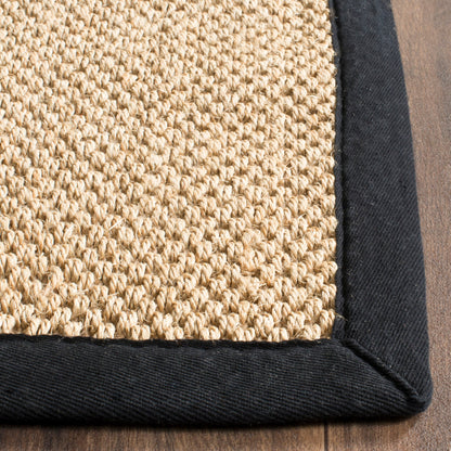 Tapis en sisal SAFAVIEH Venus en fibre naturelle, bordure décontractée