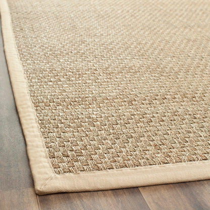 Tapis SAFAVIEH en fibres naturelles Zymryd à motif vannerie en jonc de mer