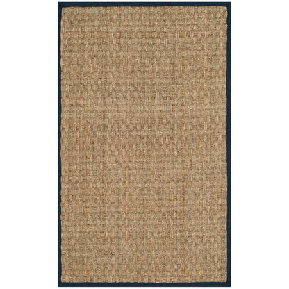 Tapis SAFAVIEH en fibres naturelles Zymryd à motif vannerie en jonc de mer