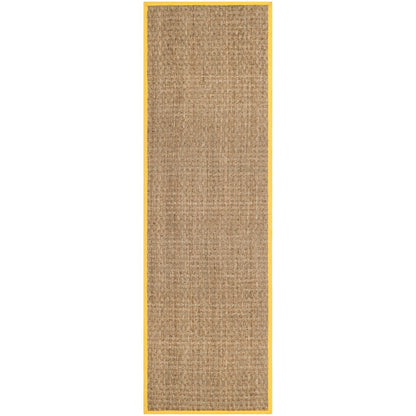 Tapis SAFAVIEH en fibres naturelles Zymryd à motif vannerie en jonc de mer