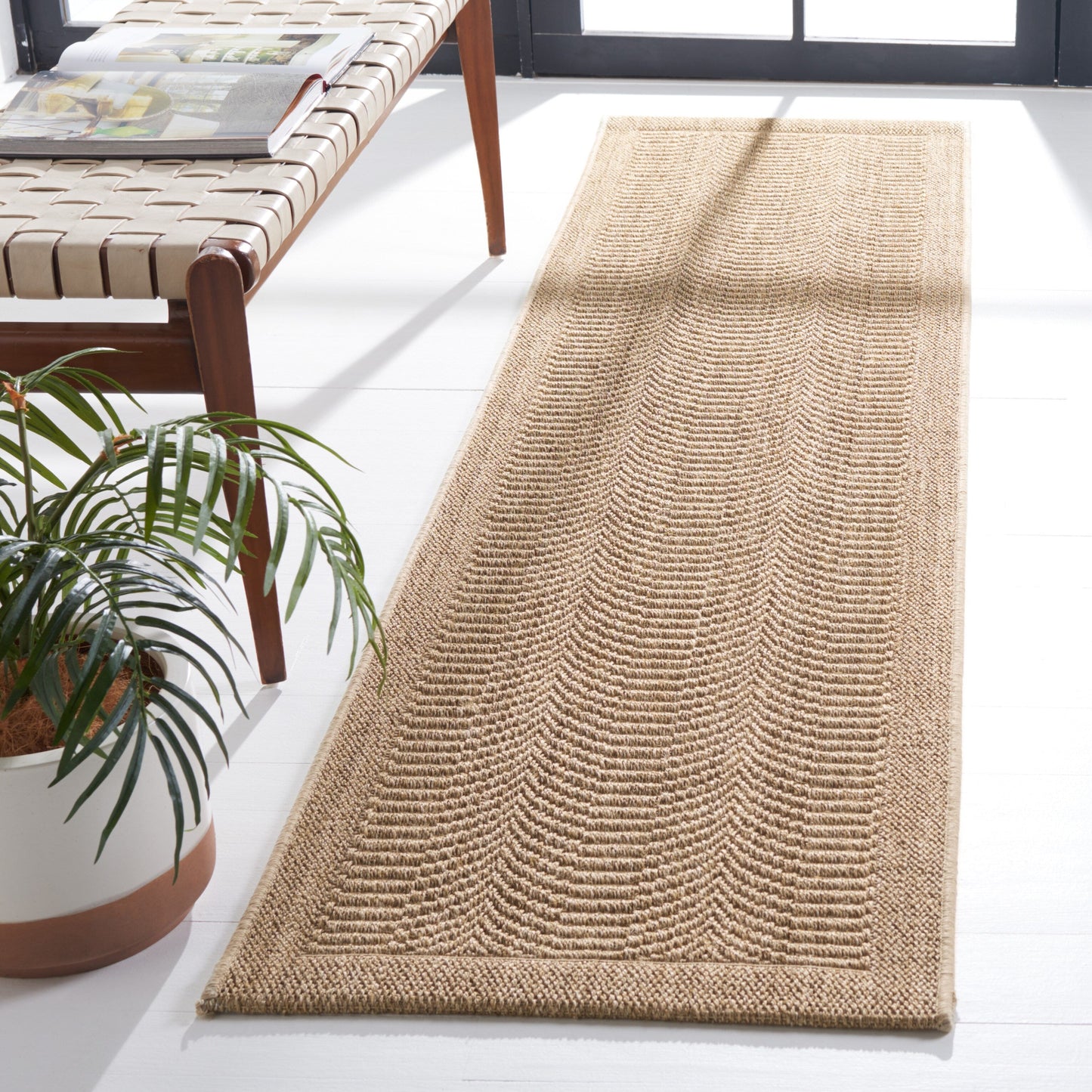 Tapis en sisal SAFAVIEH Palm Beach Maxine