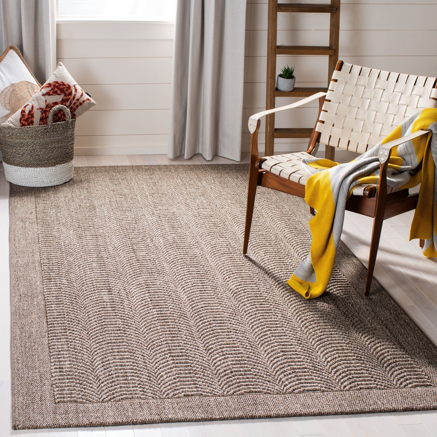 Tapis en sisal SAFAVIEH Palm Beach Maxine
