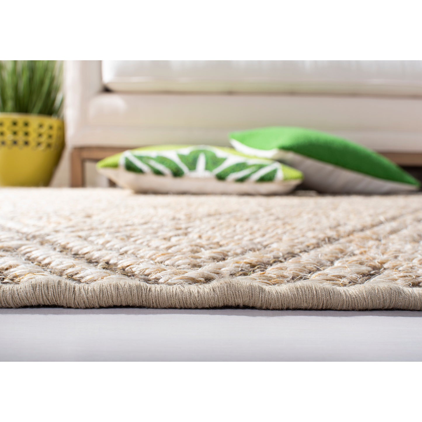 Tapis en sisal moderne SAFAVIEH Palm Beach Vennie