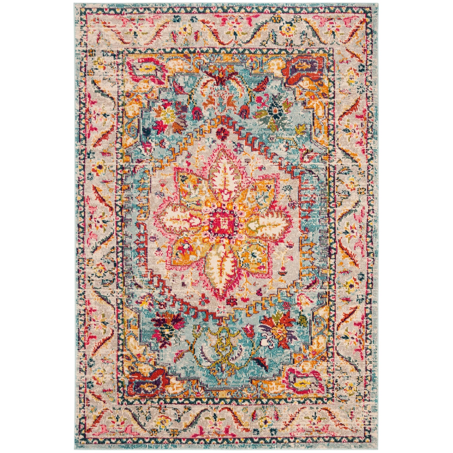 SAFAVIEH Tapis oriental vintage Phoenix Sameh