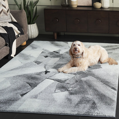 Tapis abstrait moderne du milieu du siècle SAFAVIEH Porcello Odyle