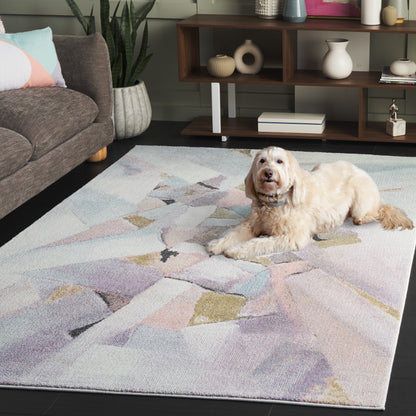 Tapis abstrait moderne du milieu du siècle SAFAVIEH Porcello Odyle