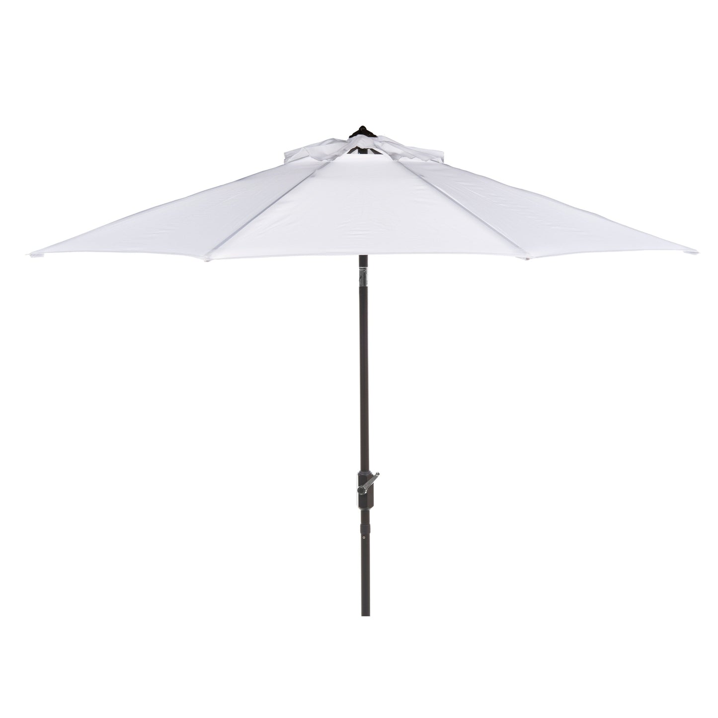 Parasol de patio inclinable et à manivelle en aluminium SAFAVIEH Rieta de 9 pieds, base non incluse