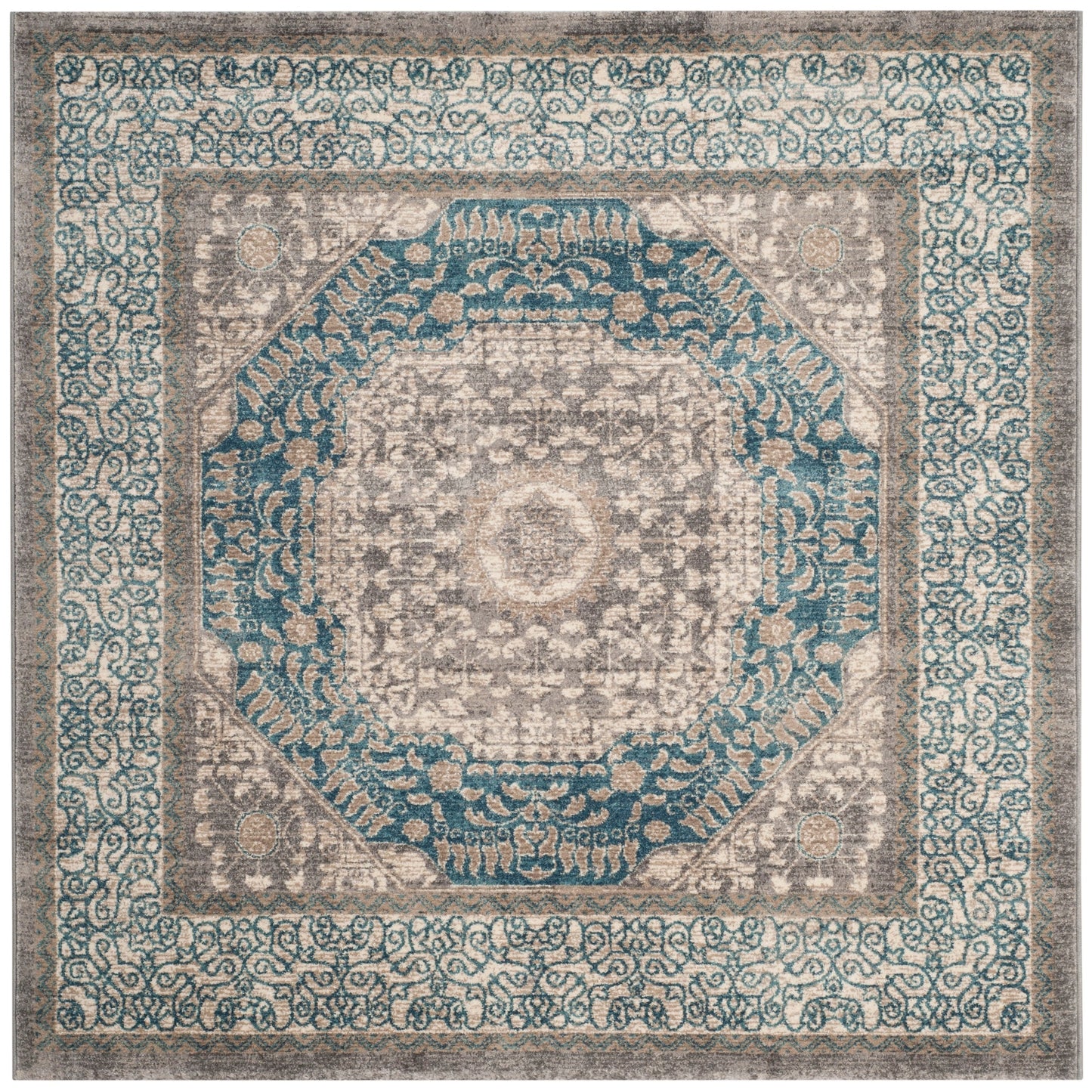 Tapis médaillon oriental vintage SAFAVIEH Sofia Glenna