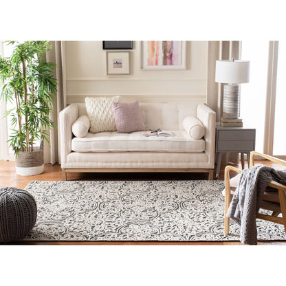 Tapis géométrique SAFAVIEH Tahoe Shag Lisjana de 1,2 pouce d'épaisseur