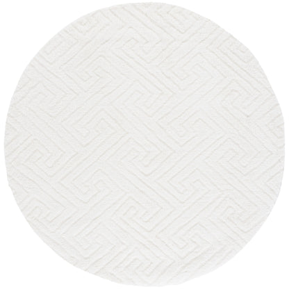 Tapis géométrique SAFAVIEH Tahoe Shag Lisjana de 1,2 pouce d'épaisseur