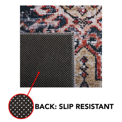 Tapis traditionnel Eldora antidérapant et lavable en machine SAFAVIEH Tucson
