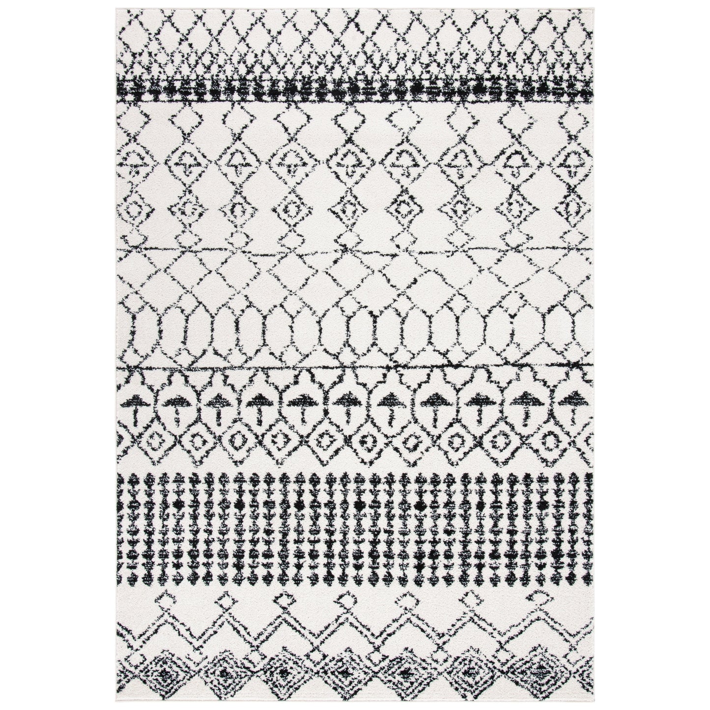 Tapis tribal bohème marocain rustique SAFAVIEH Tulum Ethelyn