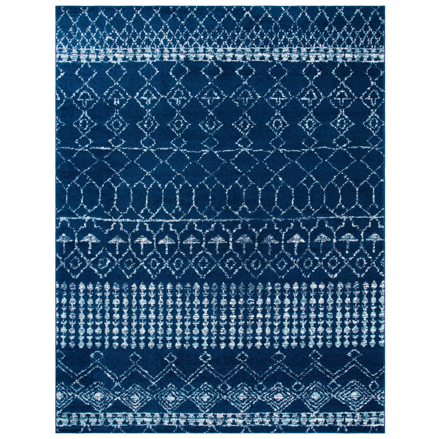 Tapis tribal bohème marocain rustique SAFAVIEH Tulum Ethelyn